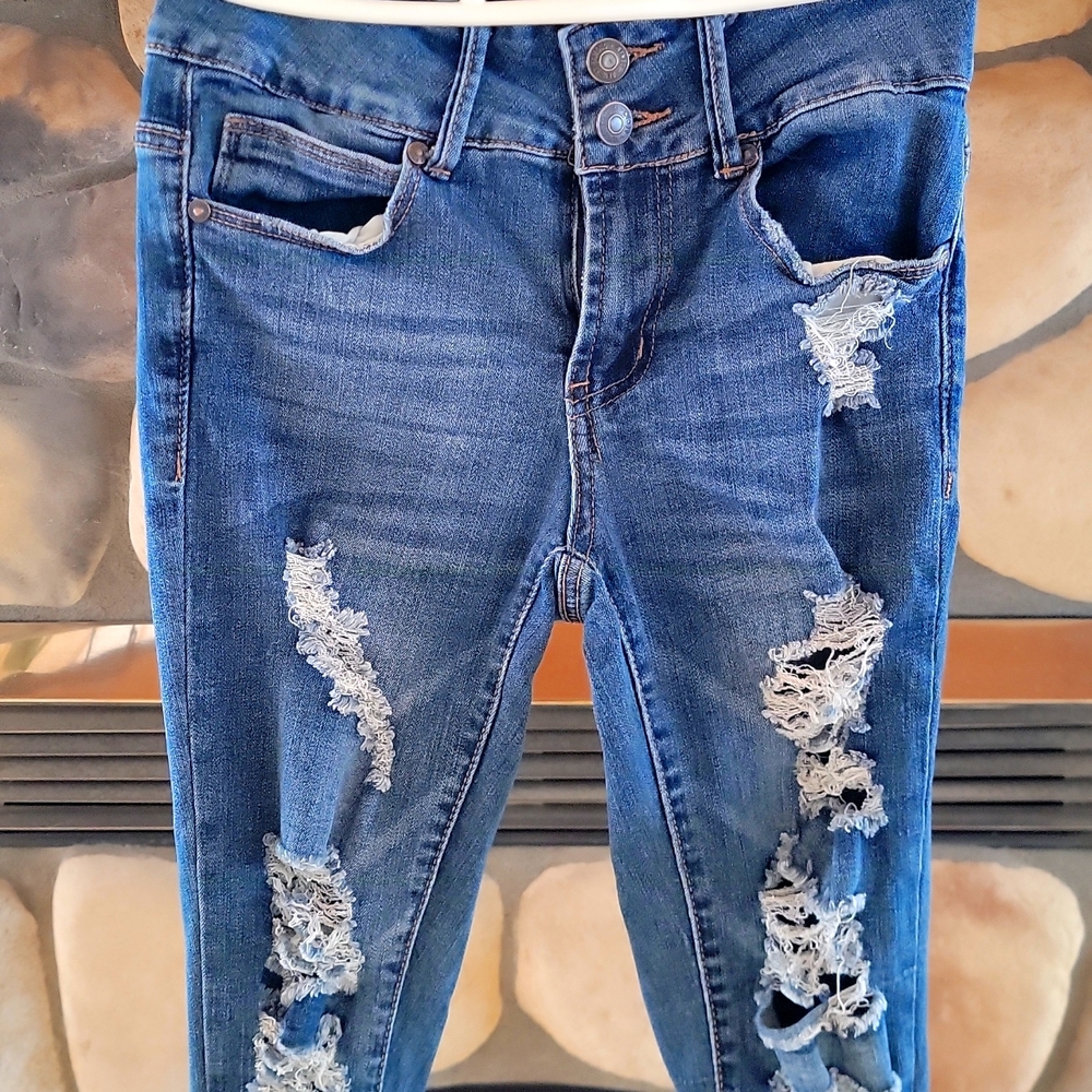 Almost Famous Distressed Jeans
